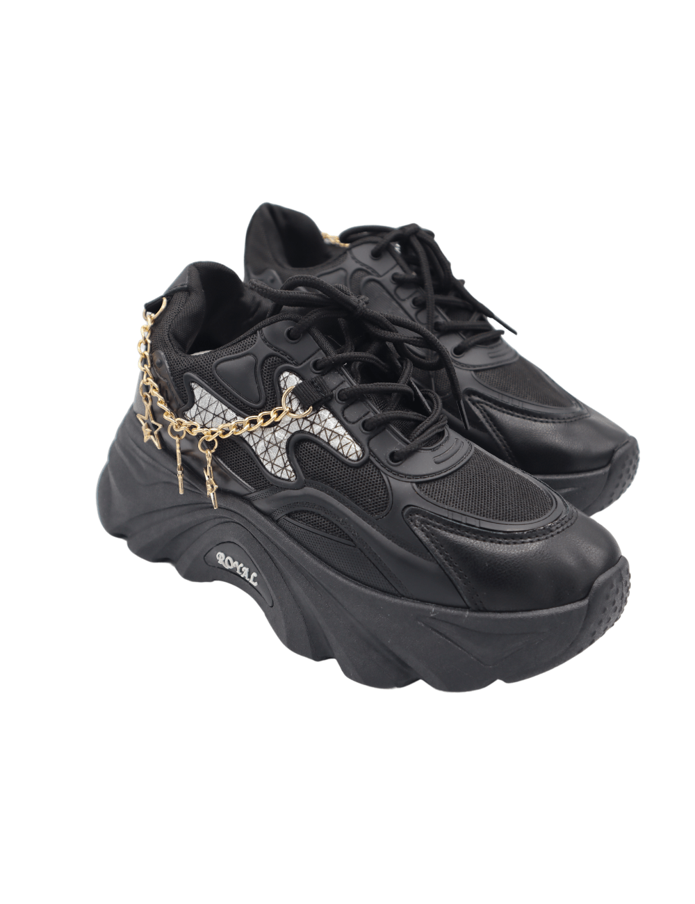 New trendy Black women sneakers-2