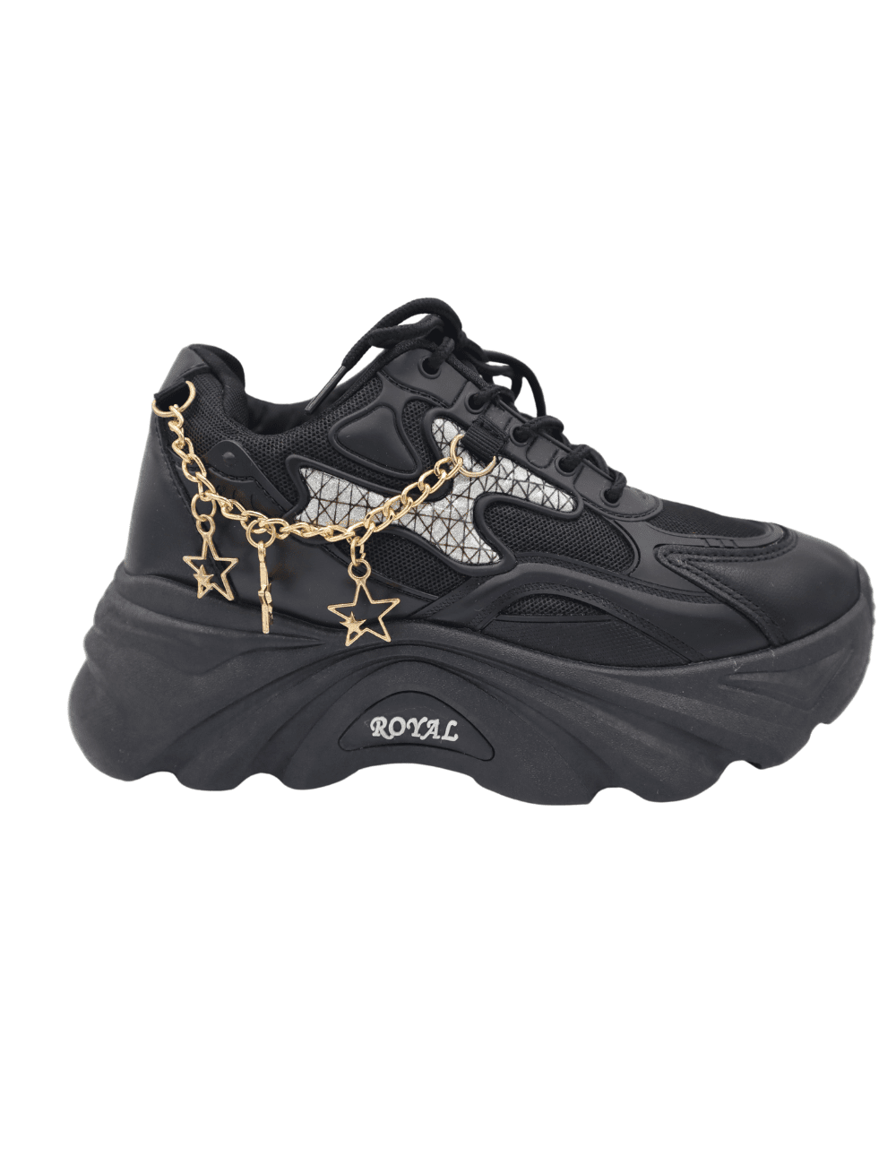 New trendy Black women sneakers-3