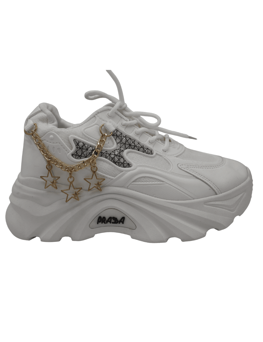 new trendy white women sneakers